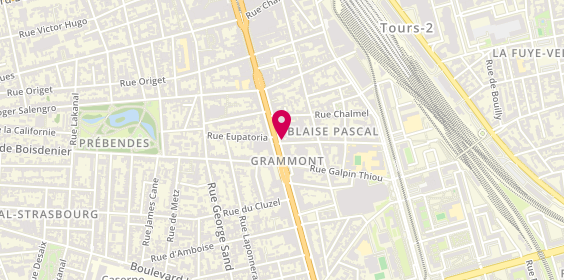 Plan de Les Pros du Chauffe Eau, 64 avenue de Grammont, 37000 Tours