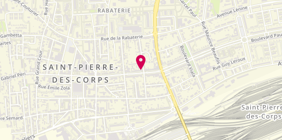Plan de Carrat, 86 avenue de la République, 37700 Saint-Pierre-des-Corps