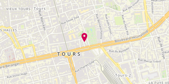 Plan de Etm Depannage, 8 Rue de Balzac, 37000 Tours