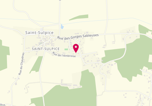 Plan de SARL Ferreira, 27 Rue de l'Ambroise, 49320 Blaison-Saint-Sulpice