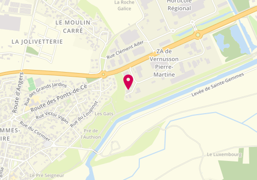 Plan de Plombier Chauffagiste Angers | SAV-TECH Chauffage, 35 Rue Joseph Cugnot, 49130 Sainte-Gemmes-sur-Loire