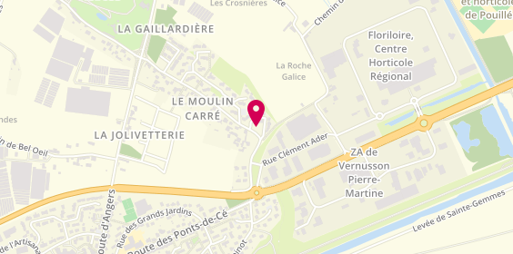 Plan de Clement Ader, Zone Artisanale du Vernusson Pierre Martine
7 Rue Clement Ader, 49130 Sainte-Gemmes-sur-Loire