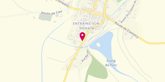 Plan de Addario Vincent et Claudine, 4 Route Couloutre, 58410 Entrains-sur-Nohain