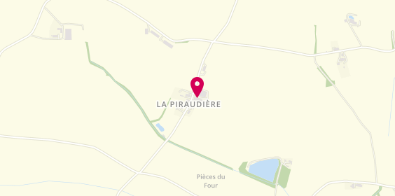 Plan de Frédéric GAUTHERIN plombier chauffagiste, La Piraudière, 44370 Loireauxence