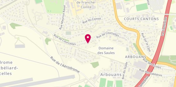 Plan de Jm l'Eau, 31 Rue de Courcelles, 25400 Arbouans