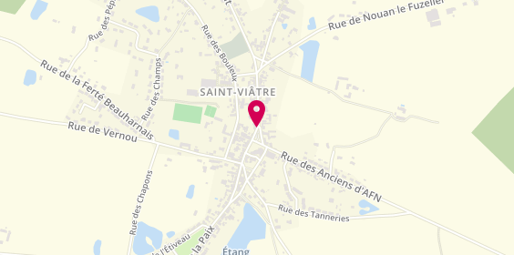 Plan de Edc Sologne, 1 Place Eglise, 41210 Saint-Viâtre
