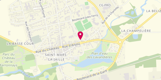 Plan de Proxi Confort, 1 Rue de la Charlotte, 44540 Vallons-de-l'Erdre
