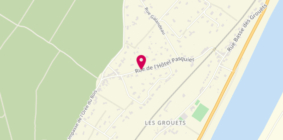 Plan de Entreprise Nallier Plomberie, 41 Rue de l'Hôtel Pasquier, 41000 Blois