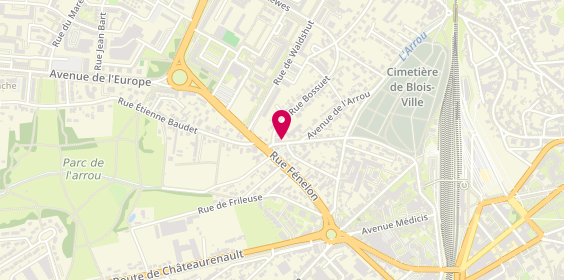 Plan de A Baptiste, 15 Rue Étienne Baudet, 41000 Blois