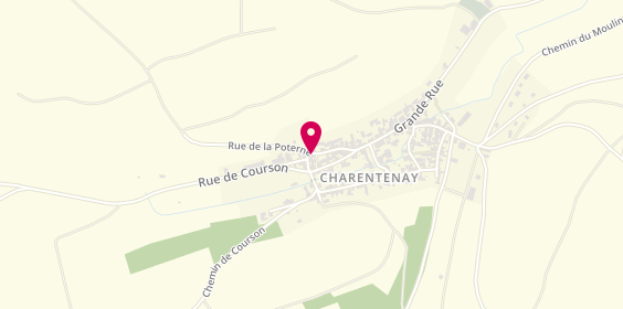 Plan de Nppc, 5 Rue Poterne, 89580 Charentenay