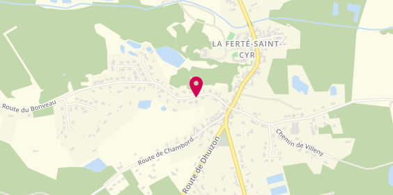 Plan de Entreprise Chauveau Laurent, 7 Route Bonveau, 41220 La Ferté-Saint-Cyr