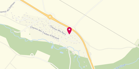 Plan de Les Plombiers du Bord de Cisse, 3 Route Sudon, 41330 La Chapelle-Vendômoise