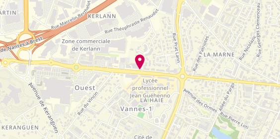 Plan de A D S, 90 avenue de la Marne, 56000 Vannes