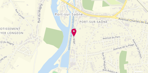 Plan de Poirson Sébastien, 44 Rue Jean Boge, 70170 Port-sur-Saône