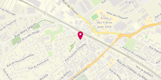 Plan de Samul, 21 Rue des Juifs, 68200 Mulhouse