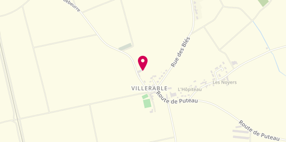 Plan de Muslin, 6 Route Bordebeurre, 41100 Villerable