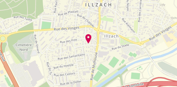 Plan de Bordmann, 12 Rue des Tuileries, 68110 Illzach