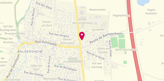 Plan de SCHAUB Francis, 4 Rue de Battenheim, 68390 Baldersheim
