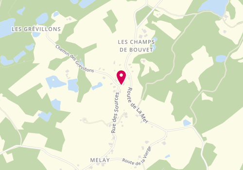 Plan de EURL Dominique Galley, 28 Route Sources, 70270 Ternuay-Melay-et-Saint-Hilaire