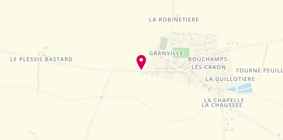 Plan de Guillet Alain, Route de Saint Martin du Limet, 53800 Bouchamps-lès-Craon