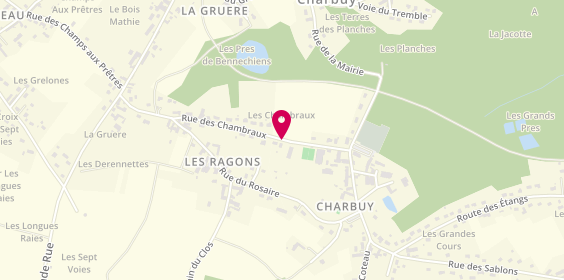 Plan de CHASSERAT Pascal, 5 Rue des Chambraux, 89113 Charbuy