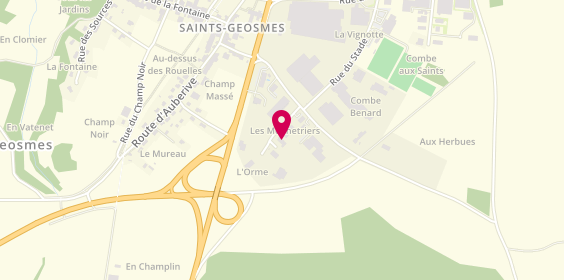 Plan de SARL Morisot, 7 impasse du Menetrier, 52200 Saints-Geosmes