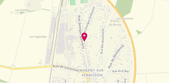 Plan de Decaens Associés, 56 Rue Georges Bannery, 45290 Nogent-sur-Vernisson