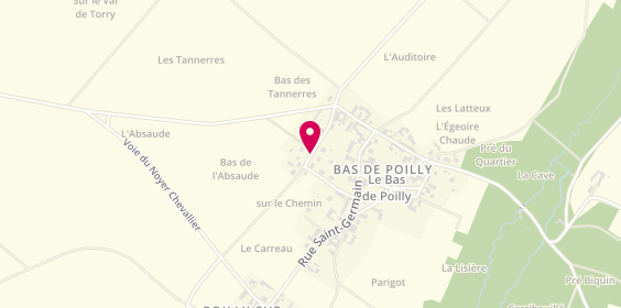 Plan de Jb, 14 Grand Chemin de Toucy, 89110 Poilly-sur-Tholon