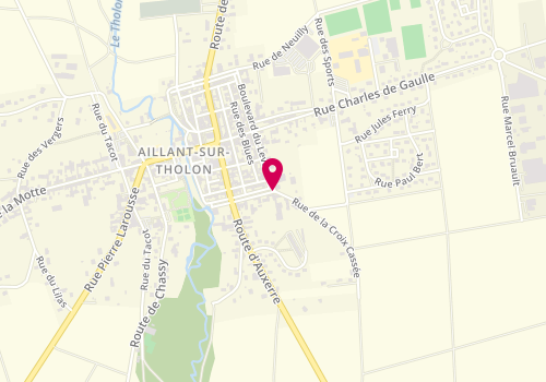 Plan de Entrepise Dubuisson, 15 Boulevard du Levant, 89110 Aillant-sur-Tholon