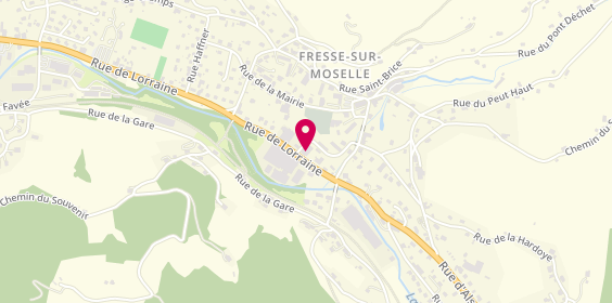 Plan de Lefebvre Agencement, 6 Rue de Lorraine, 88160 Fresse-sur-Moselle