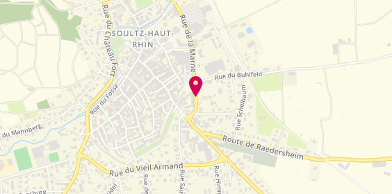 Plan de Géo Chauffe, Entrée 8 8 Rue Marne, 68360 Soultz
