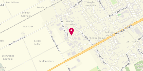 Plan de Gaz Service 45, 6 Rue Jacques Charles, 45380 La Chapelle-Saint-Mesmin
