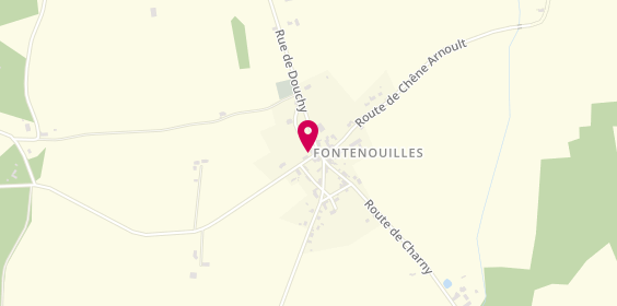 Plan de LIGONNIERE Philippe, Fontenouilles 4 Rue Chateaurenard, 89120 Charny-Orée-de-Puisaye