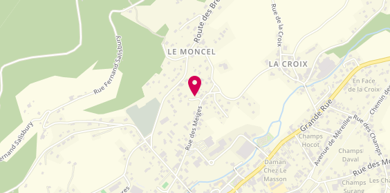 Plan de Thierry LECOMTE Services - Plombier chauffagiste, 26 Rue des Meiges, 88340 Le Val-d'Ajol