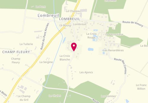 Plan de Kevin BOUTRON, 35 Route d'Oussoy, 45700 Lombreuil