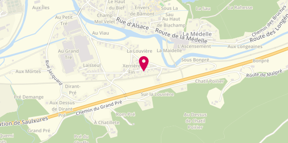 Plan de Le Petit Plombier Vosgien, 83 Rue de Heiriefaing, 88290 Saulxures-sur-Moselotte