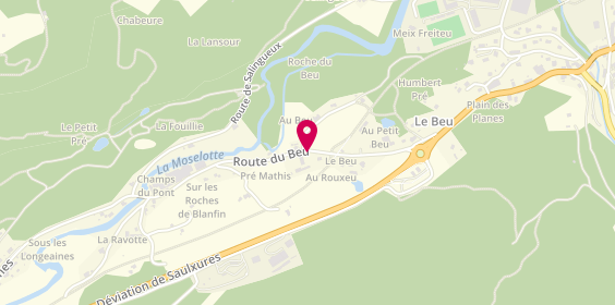 Plan de Tottoli Fils, 490 Route du Beu, 88290 Saulxures-sur-Moselotte