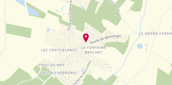 Plan de G.M Plomberie, 219 Route Montargis, Bis, 45700 Chevillon-sur-Huillard