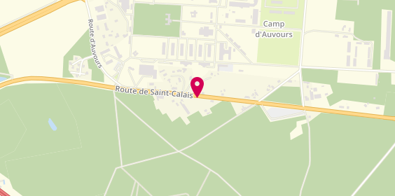 Plan de Thomas David, 10 Route de Saint-Calais, 72470 Champagné