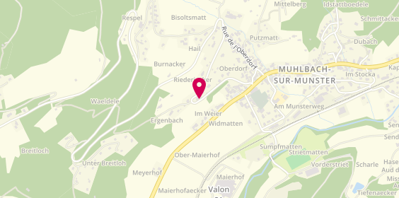 Plan de Antoine Criscito, 12 Route du Gaschney, 68380 Muhlbach-sur-Munster