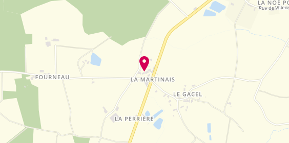 Plan de J.D Services, La Martinais, 35380 Saint-Péran