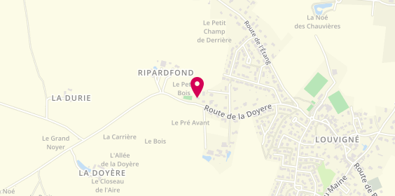 Plan de Entreprise POMMIER, 11 Route De
La Doyere, 53210 Louvigné