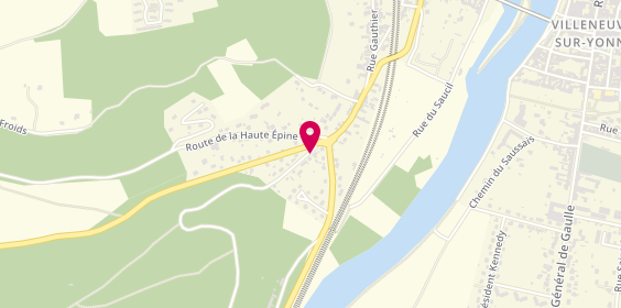 Plan de CAPELA Manuel, 5 Rue Ismael Besnier, 89500 Villeneuve-sur-Yonne