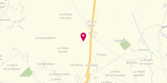 Plan de Man'elec, Le Chêne Bouille, 72460 Savigné-l'Évêque