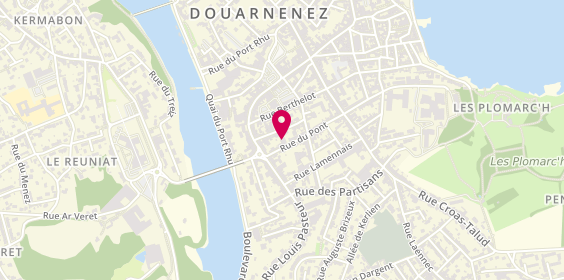 Plan de DZ Plomberie Paul Croq, 11 Rue du Pont, 29100 Douarnenez