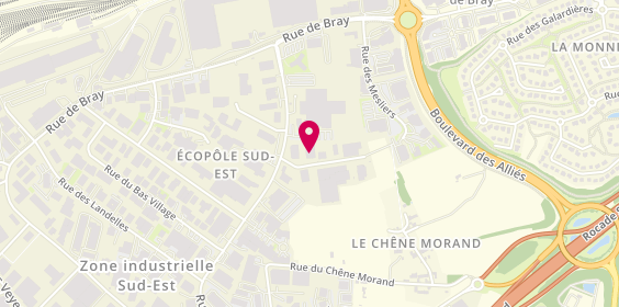 Plan de Axenergie, 7 Rue des Charmilles, 35510 Cesson-Sévigné