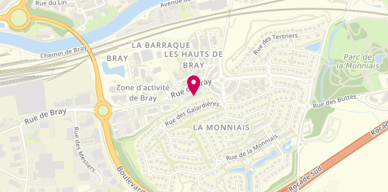 Plan de Patrice Huline, Bât 1 48 Rue Bray, 35510 Cesson-Sévigné