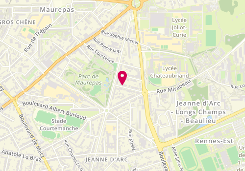Plan de Régis Lohier, 5 Rue Victor Basch, 35700 Rennes