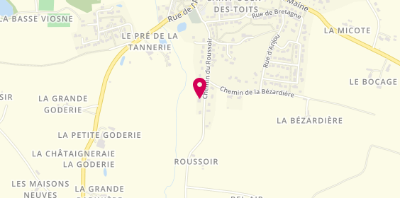 Plan de BONNIVARD Sylvain, 20 chemin du Roussoir, 53410 Saint-Ouën-des-Toits