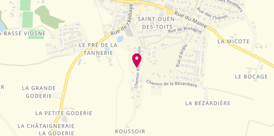 Plan de BESSE Henri, 14 Chemin du Roussoir, 53410 Saint-Ouën-des-Toits